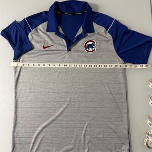 Nike Chicago Cubs Team Polo Shirt
